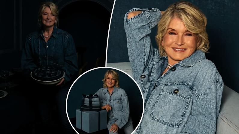 Martha Stewart is the new face of American Eagle, starring in their 2025 holiday campaign.