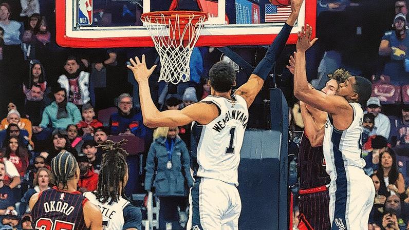 Victor Wembanyama Spurs Heat
