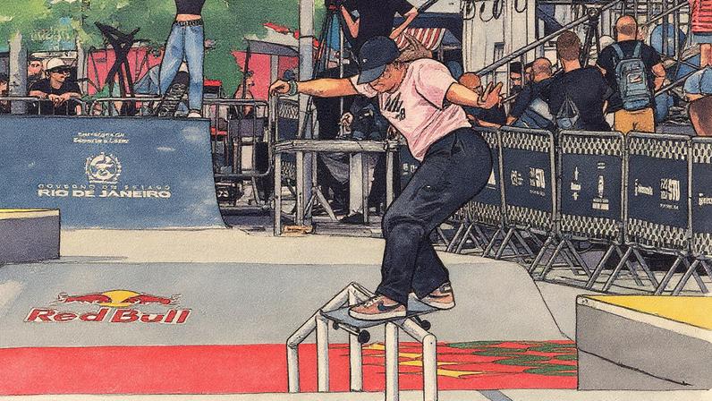 Pâmela Rosa no STU Pro Tour do Rio (Foto: Kauhan Fiaux / Lance!)