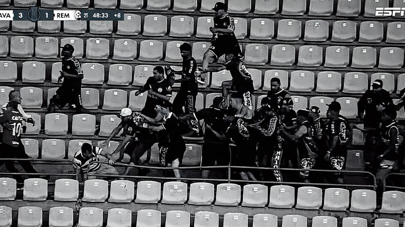 Resultado complicou a situação do Remo (Foto: Reprodução/ESPN)