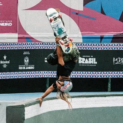 Sky Brown quebra recorde e vence o STU Pro Tour do Rio, Raicca fica em segundo