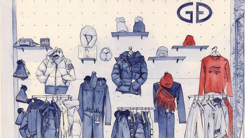 The North Face à Goldbergh: hub de luxo de inverno aposta no Brasil para crescer | Produtos da Goldberh na nova loja Explore Mode do Shopping Iguatemi: produtos da marca vão de R$ 1.000 à casa de R$ 10.000 (Foto: Leca Novo/ Divulgação)