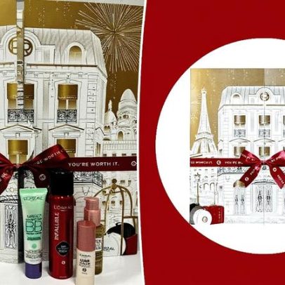Calendário de Advento da L'Oréal Paris traz itens de beleza para tapete vermelho