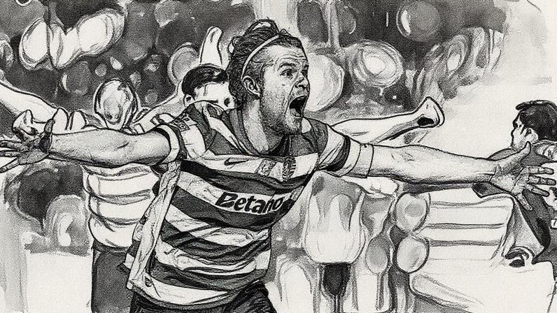 Morten Hjulmand foi o herói que salvou os leões de um empate nos últimos instantes - Foto: SPORTING CP