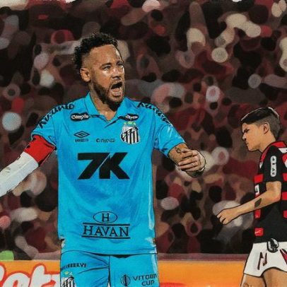 Jornal espanhol critica Neymar no Santos e diz estar longe de ser profissional