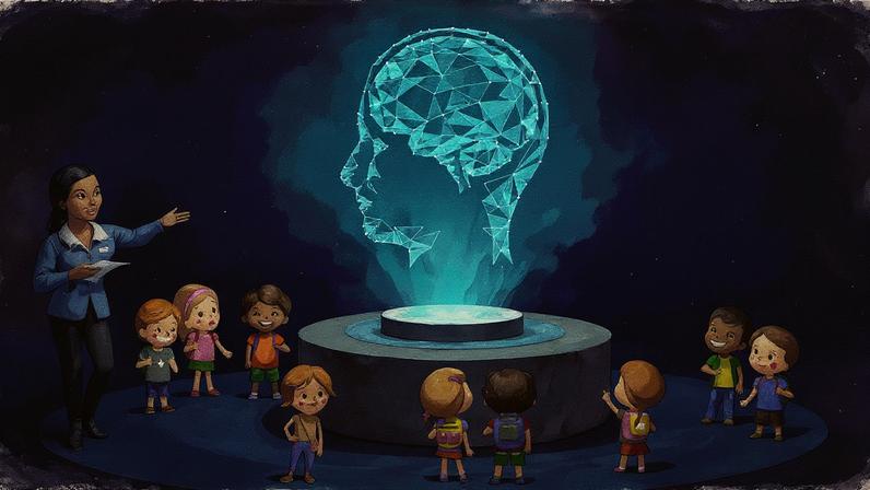 “We’re trying to advocate for an ethos of humility as we examine AI in schools,” Associate Professor Justin Reich says. Reich aims to to help K-12 educators, students, school leaders, policymakers, and others collect and share AI-related information, experiences, and resources.