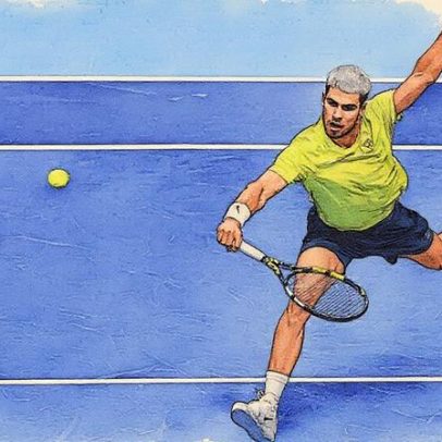 Alcaraz aponta Sinner como favorito por jogar em casa e invicto