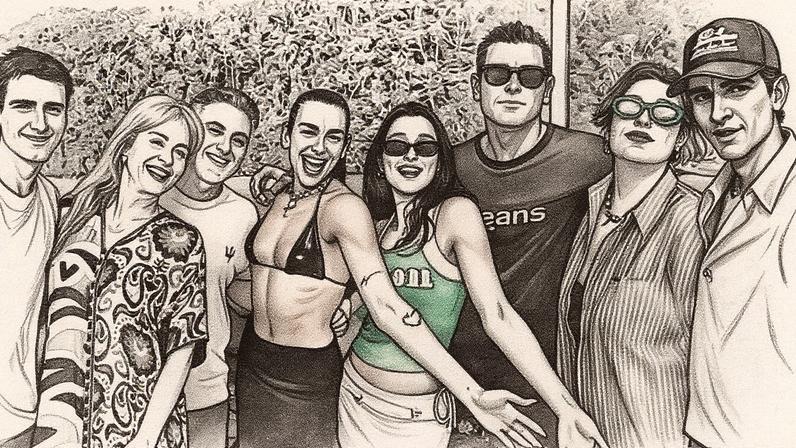 Angélica e Luciano Huck recebem Dua Lipa e família — Foto: Reprodução/Instagram