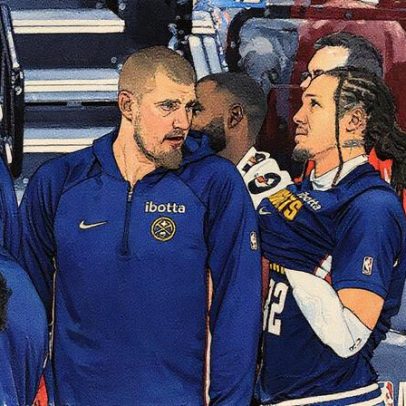 Nuggets vencem fácil os Warriors sem Curry