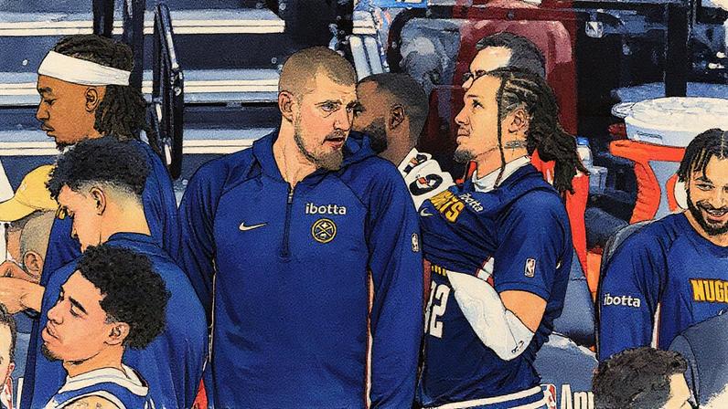 Nikola Jokic, jogador dos Denver Nuggets - Foto: IMAGO