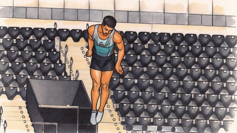 Portugal no pódio mundial de trampolim individual por equipas (foto: COP)