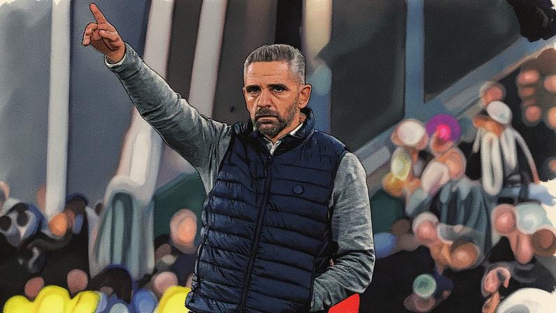 Rui Borges, treinador do Sporting