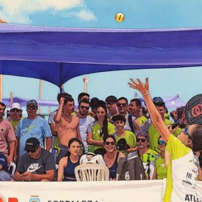 Copa das Federações de tênis de praia inicia 10ª edição em Fortaleza