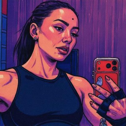 Sabrina Sato exibe barriga definida durante treino matinal