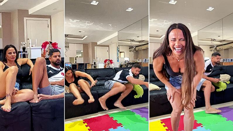 Viviane Araujo e Guilherme Militão — Foto: Reprodução/Instagram