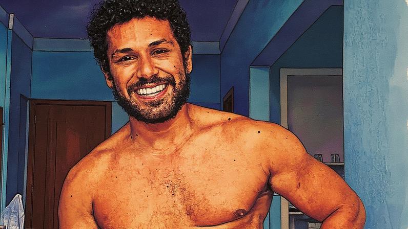 Amaury Lorenzo comenta vida amorosa após pergunta sobre carreira de ator