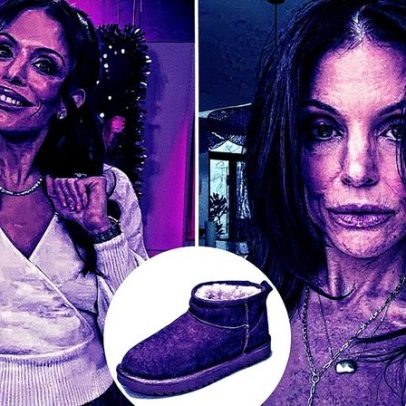 Bethenny Frankel está obcecada por botas que parecem com Uggs