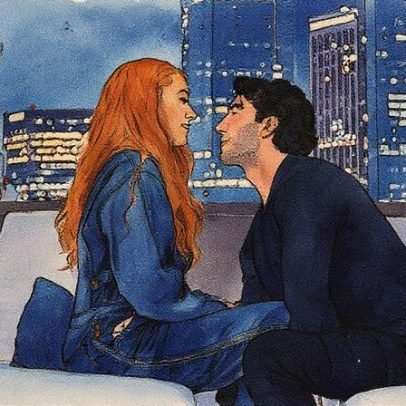 Blake Lively e Justin Baldoni trocam beijo, ele afirma que ela improvisou