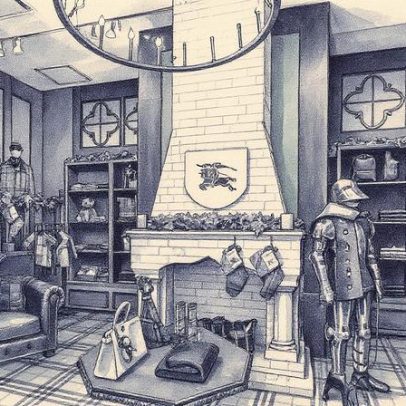 Burberry assume Bloomingdale's para as festas e lança colaboração