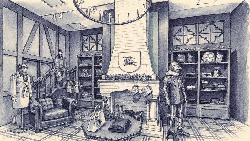 A peek inside Burberry’s takeover of The Carousel at Bloomingdale’s 59th Street flagship. Bloomingdale's