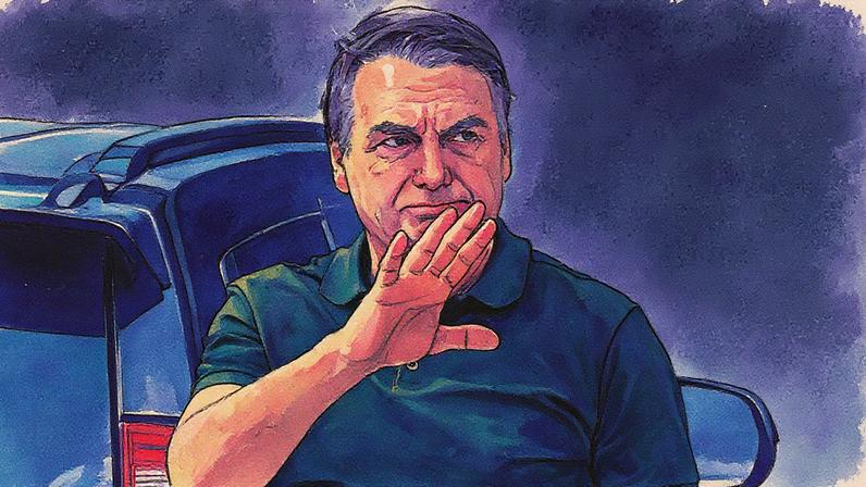 Aliados de Bolsonaro questionam a pressa de Moraes em decretar a prisão de Bolsonaro e as alegações apontadas. (Foto: André Borges/EFE)