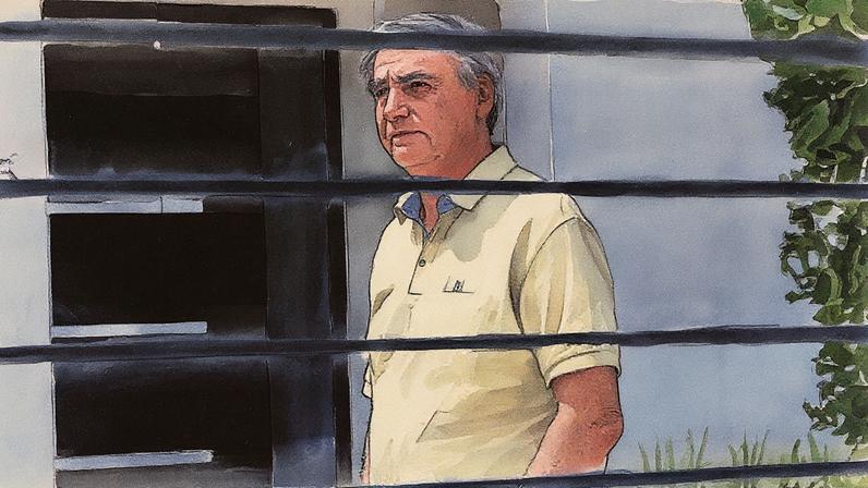 Bolsonaro teve a prisão domiciliar convertida em preventiva na Superintendência da PF em Brasília. (Foto: Sebastião Moreira/EFE)