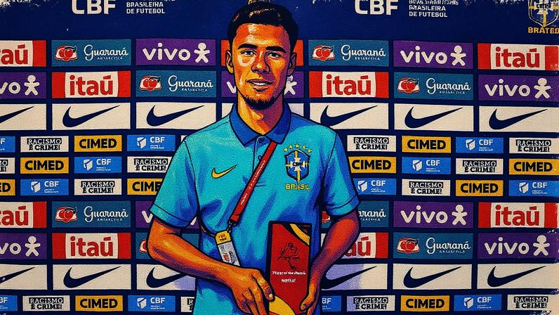 João Pedro é goleiro do Santos e da Seleção Brasileira Sub-17 (Foto: Nelson Terme/CBF)