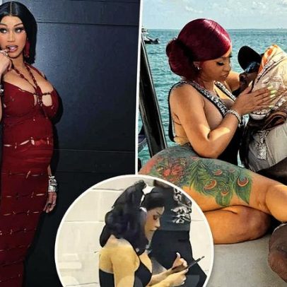 Cardi B volta à academia dias após nascimento do primeiro filho com Stefon Diggs