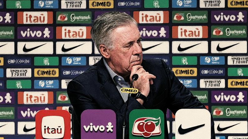 Carlo Ancelotti, técnico da Seleção Brasileira (Foto: Rafael Ribeiro/CBF)