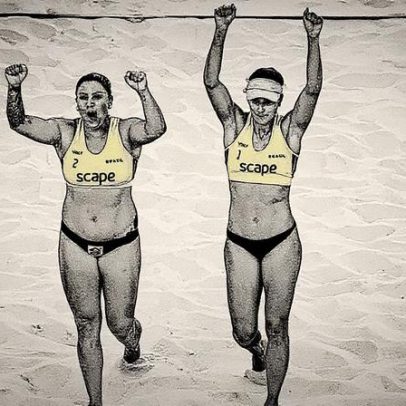 Carol e Rebecca enfrentam Konink e Poiesz no mundial de vôlei ao vivo