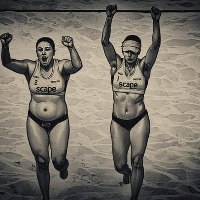 Carol e Rebecca avaliam a dificuldade do Mundial de Vôlei de Praia