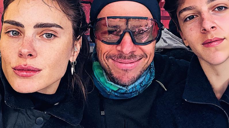 Carolina Dieckmann, Tiago Worcman e o filho, José — Foto: Reprodução/Instagram