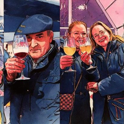 Festival do vinho estreia-se em Famalicão com muitos visitantes no primeiro dia