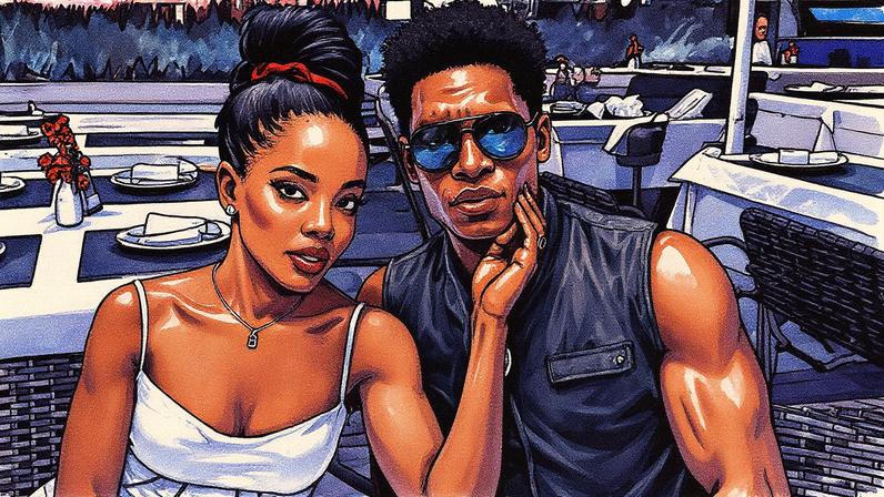 Clara Moneke e Breno Ferreira — Foto: Reprodução/Instagram