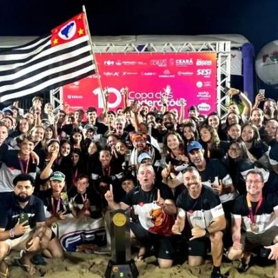 FPT celebra tricampeonato na Copa das Federações de Beach