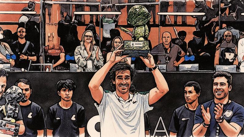 Pablo Cuevas (Foto: Legends Tennis Cup)