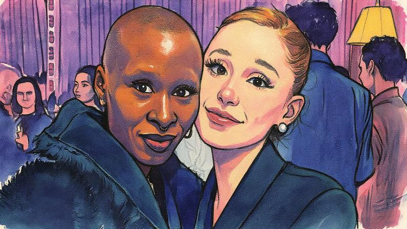 Cynthia Erivo and Ariana Grande