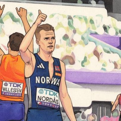 Narve Gilje Nordas fortalece Santa Tecla no corta-mato