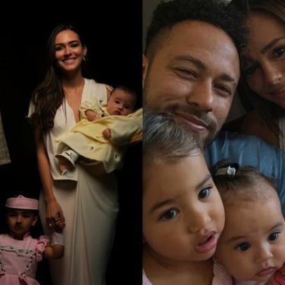 Tata Estaniecki e Júlio Cocielo trocam beijo em festa após separação