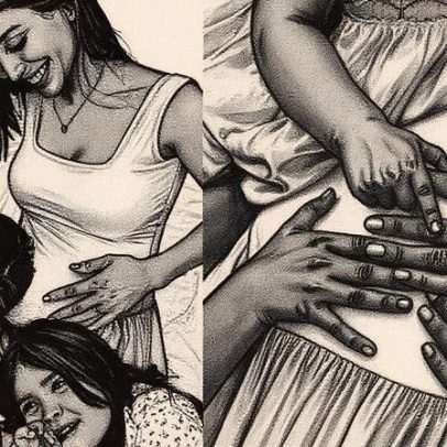 Grávida Letícia Almeida descobre sexo do quarto filho