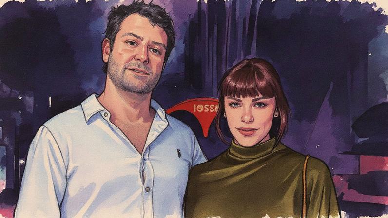 Alice Wegmann e Luiz Guilherme Niemeyer — Foto: Victor Chapetta/Brazil News