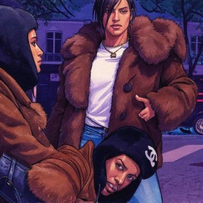 Rihanna e A$AP Rocky curtem noite romântica em Paris e trocam beijos