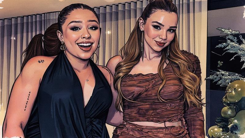 Mari Fernandez e Julia Ribeiro — Foto: Reprodução/Instagram