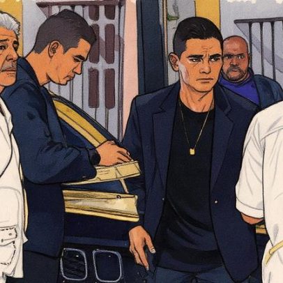 Lulu Santos surge em registro raro com o marido durante passeio no Rio