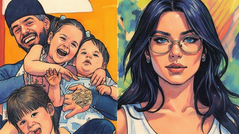 Zé Felipe reencontra os filhos e se surpreende com pergunta de Maria Flor sobre Ana Castela — Foto: Reprodução/Instagram