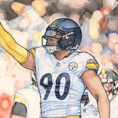 T.J. Watt supera J.J. na lista de derrubadas do quarterback com arrancada que tira a bola contra os Bears