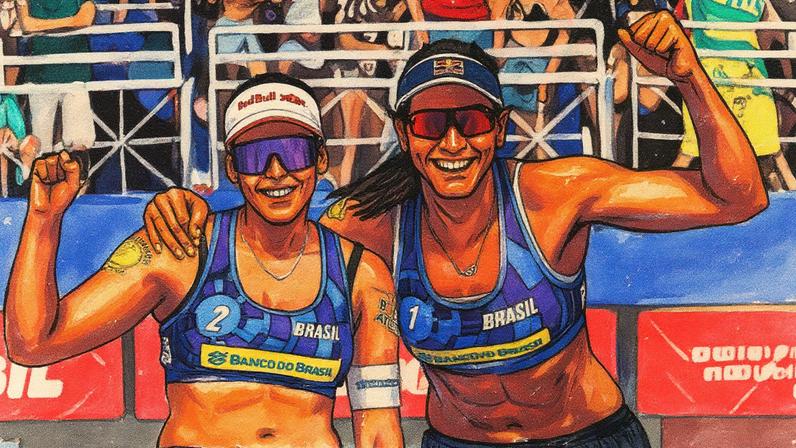 Evandro em etapa de 2025 do Elite 16 (Foto: Volleyball World)