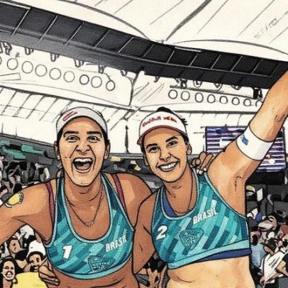 Duda e Ana Patrícia buscam retornar ao topo no mundial de vôlei de praia