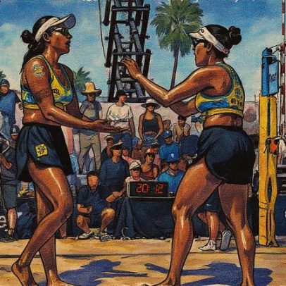 Duda e Ana Patrícia desafiam Philips e Mears no Mundial de Vôlei