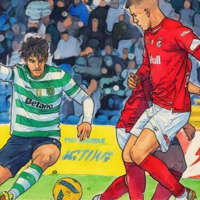 Leão celebra vitória, mas só vence num canto desafinado